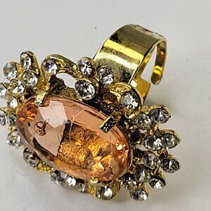 Crystal Fashion Adjustable Ring